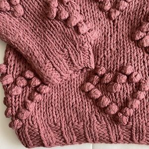 NEW NEVER WORN Entro Handmade Knit Sweater